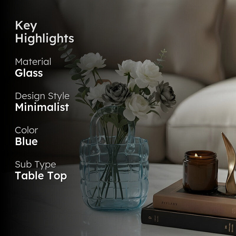 Aquelle Glass Vase - Small media 2