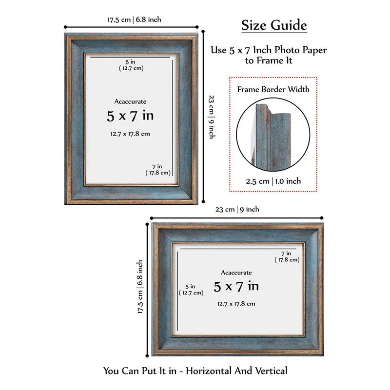 Sapphire PVC Photo Frames - Set Of Two media 8