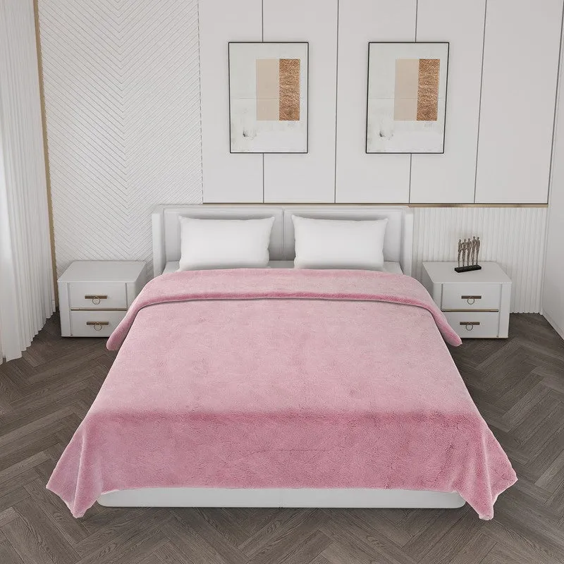 Monte Carlo Azure Bliss Blanket (Pink)- 1000 GSM media 3