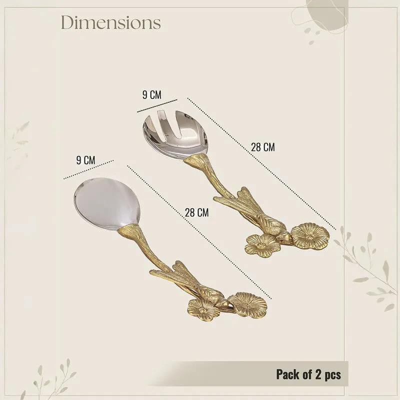 Zyricon Salad Spoons - Set Of Two media 9