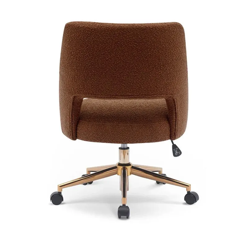 Sitessa Metal Office Chair - Brown media 7