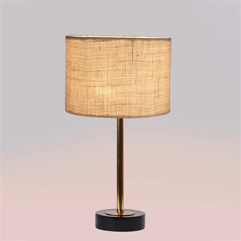 Sienna I Rodin Wooden Table Lamp - White,Gold,Black media 5