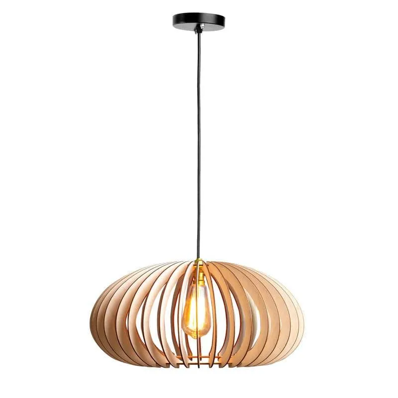 Motoko Wooden Ceiling Lamp media 4