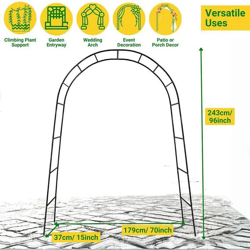 Sylvan Arch Metal Planter Stand - Black media 8