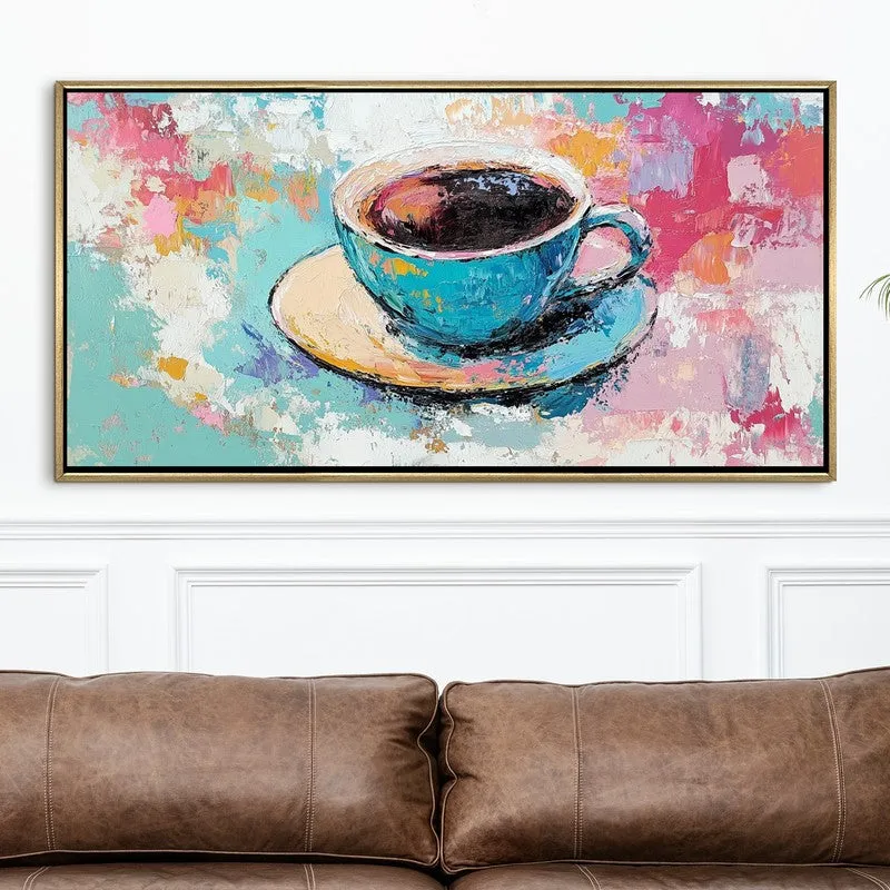 Ceramic Canvas Wall Painting With Frame media 4
