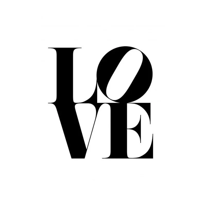 Love  Black Iron Wall Accent media 3