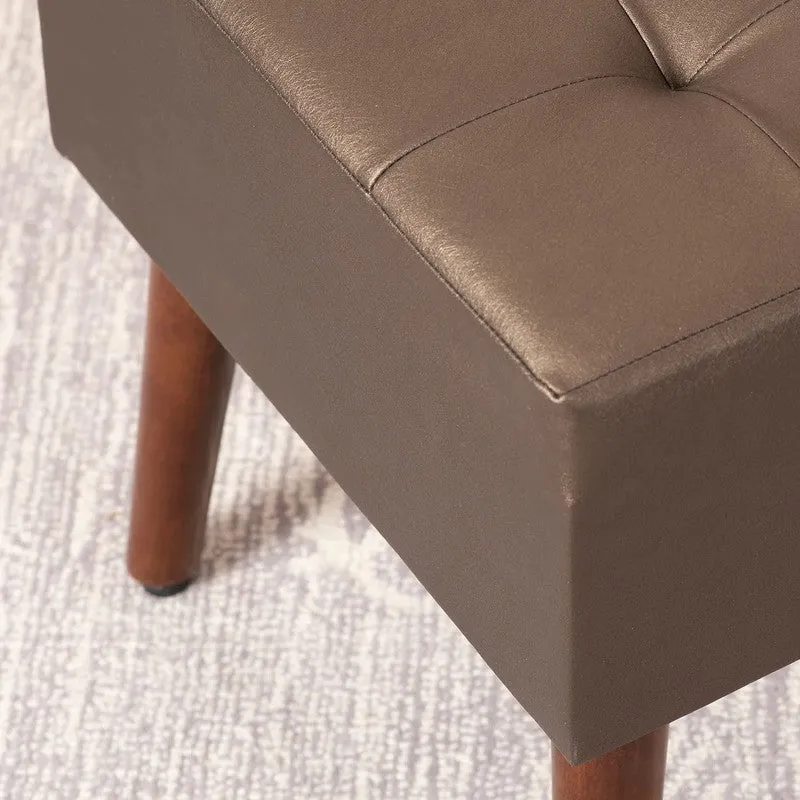 Central Base Ottoman (Brown) - Set Of Two media 5