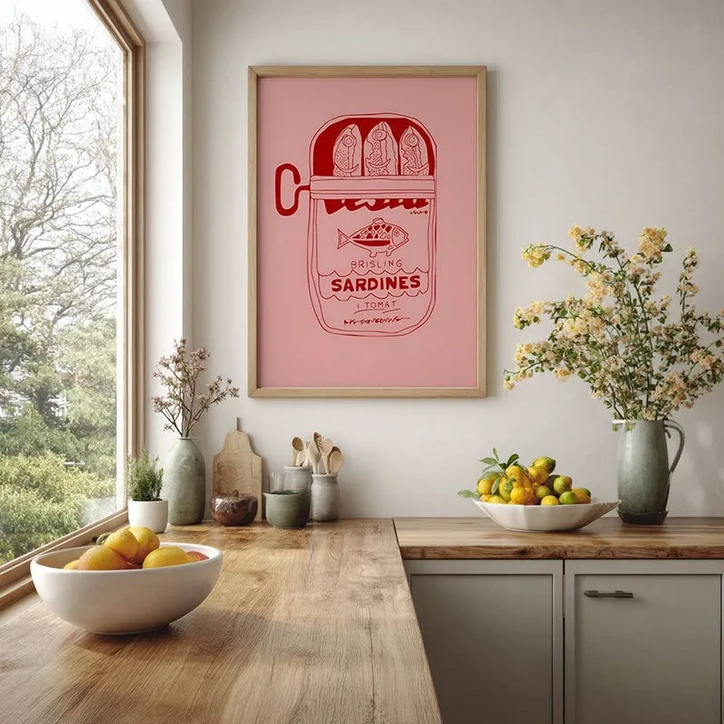 MonoPink Archival Canvas Wall Art - Brown media 5
