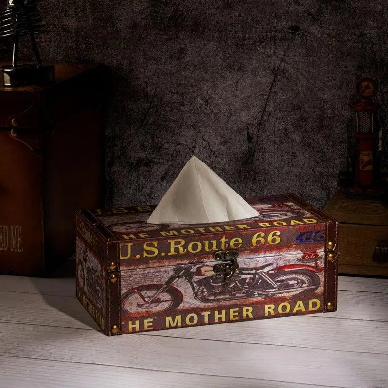 Us Route 66 Tissue Box media 4