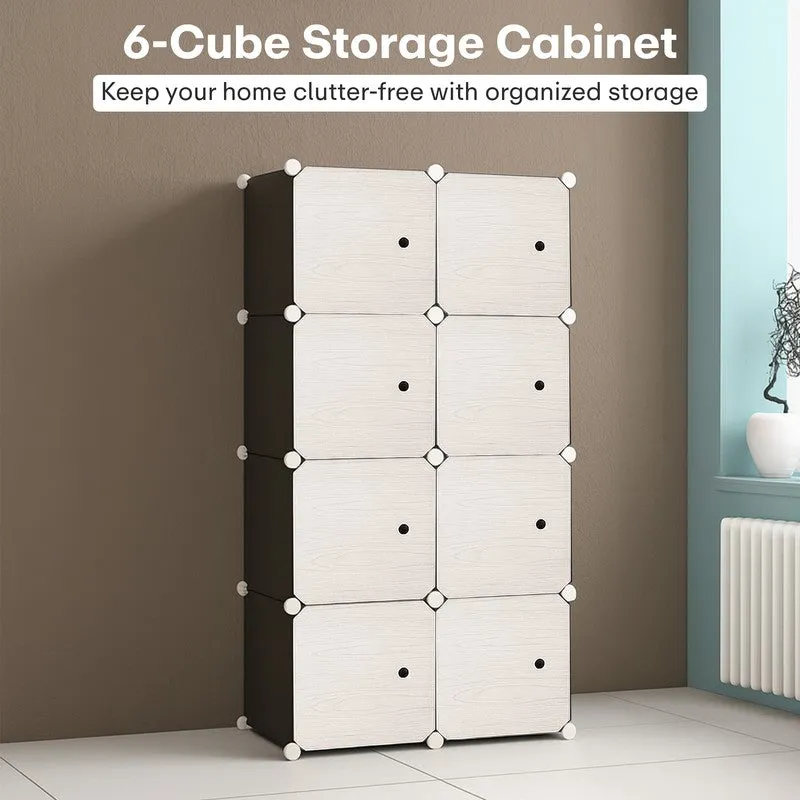 Rioware PureSpace Modular Wardrobe Racks - Beige,Black media 5