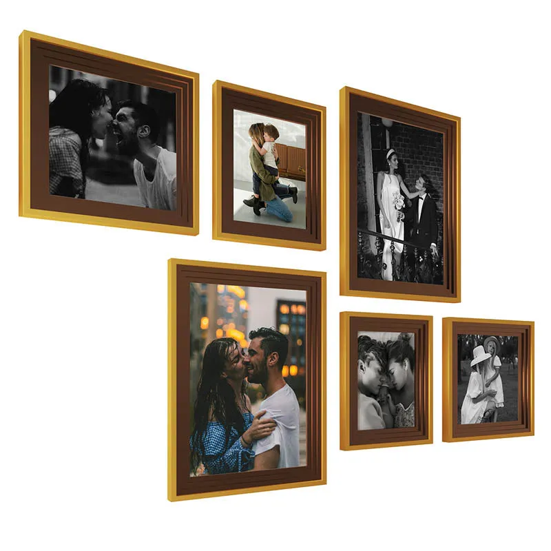 Wall of Whimsies Wall Photo Frame - Set Of Six media 5
