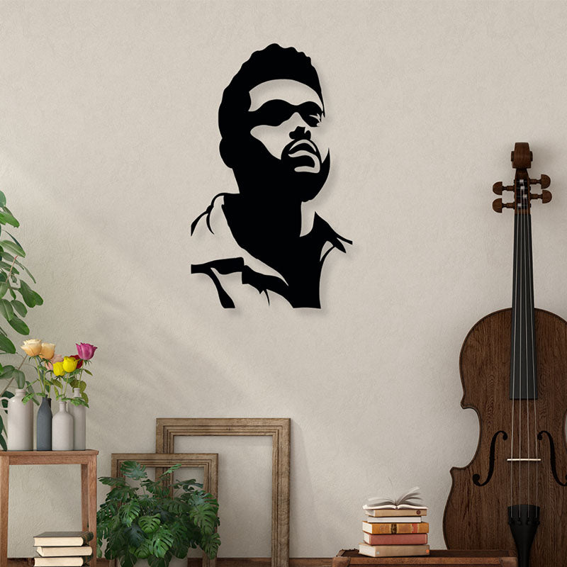 Weeknd Black Iron Wall Accent