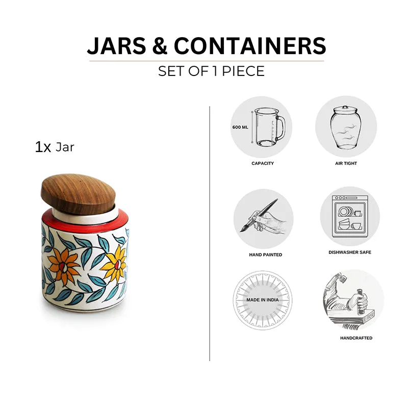 Sunny Skies Ceramic Jar - 600 mL media 5