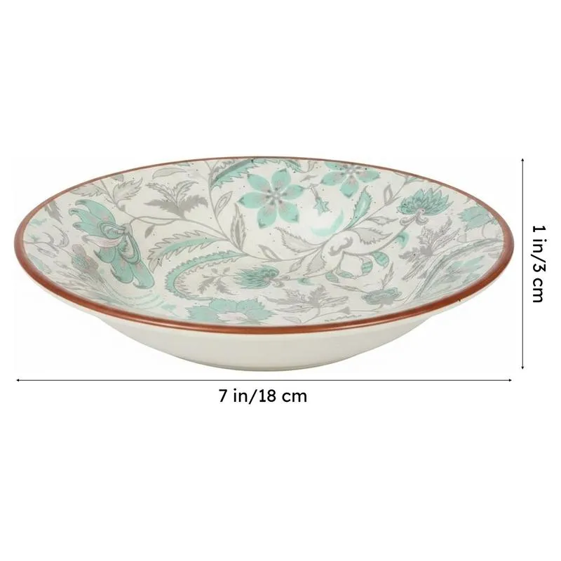 Ceramic Pasta Plate (Multicolor) - Set Of Four media 7