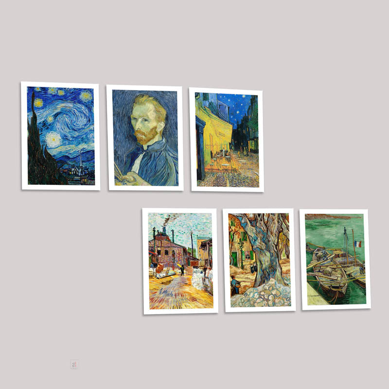 Vangough Essense Wall Art - Set Of Six media 4