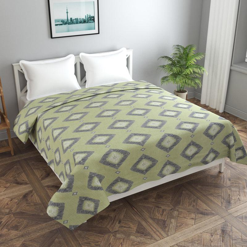 Facet Fusion Cotton Duvet Cover - 210 TC