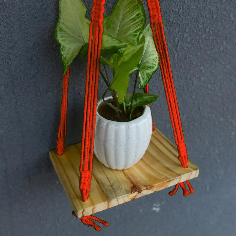 Dinya Wall Shelf - Red media 3