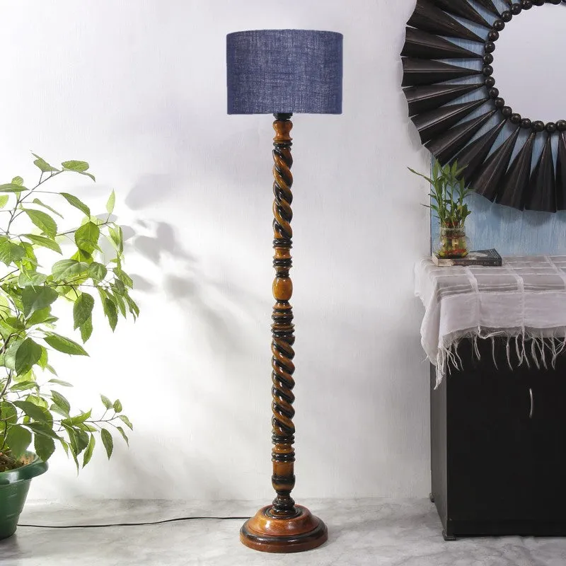HaloCylinder Floor Lamp (Blue) media 3