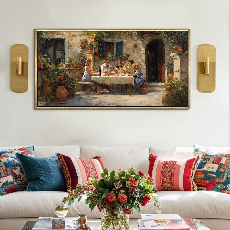 Gatherlight Canvas Wall Painting With Frame