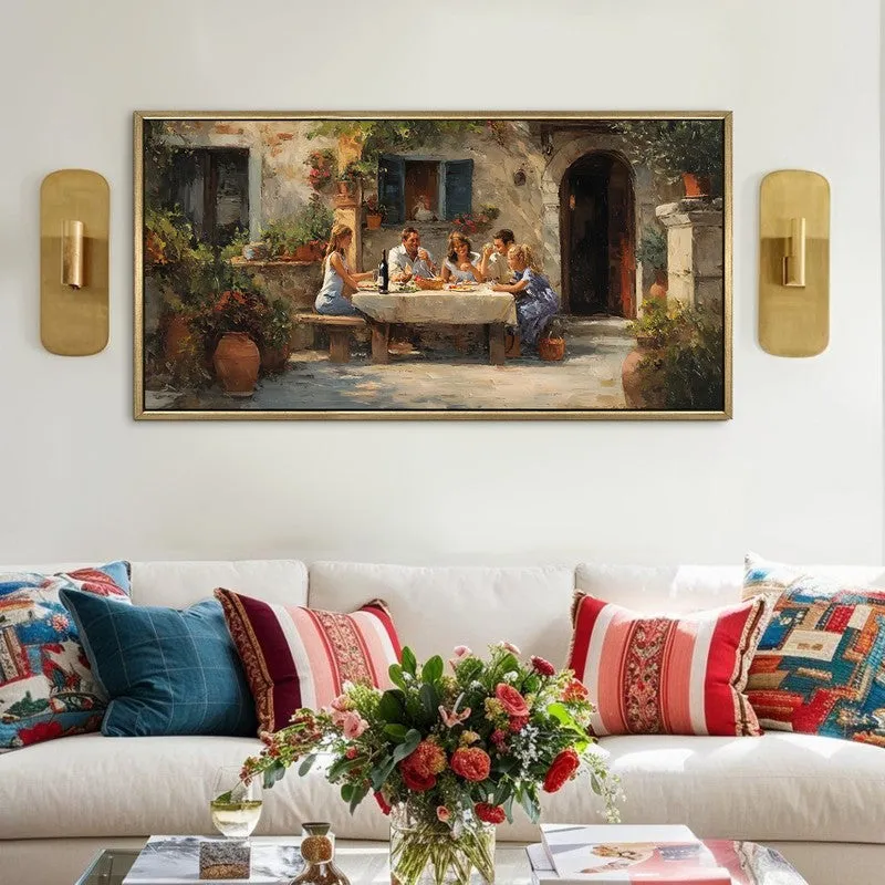 Gatherlight Canvas Wall Painting With Frame media 1