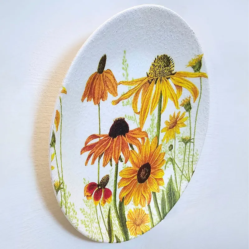 Sunflower Field Decorative Plate media 6