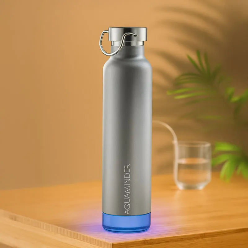 Hot & Cold Mate Smart Water Bottle - Grey (600 mL) media 3