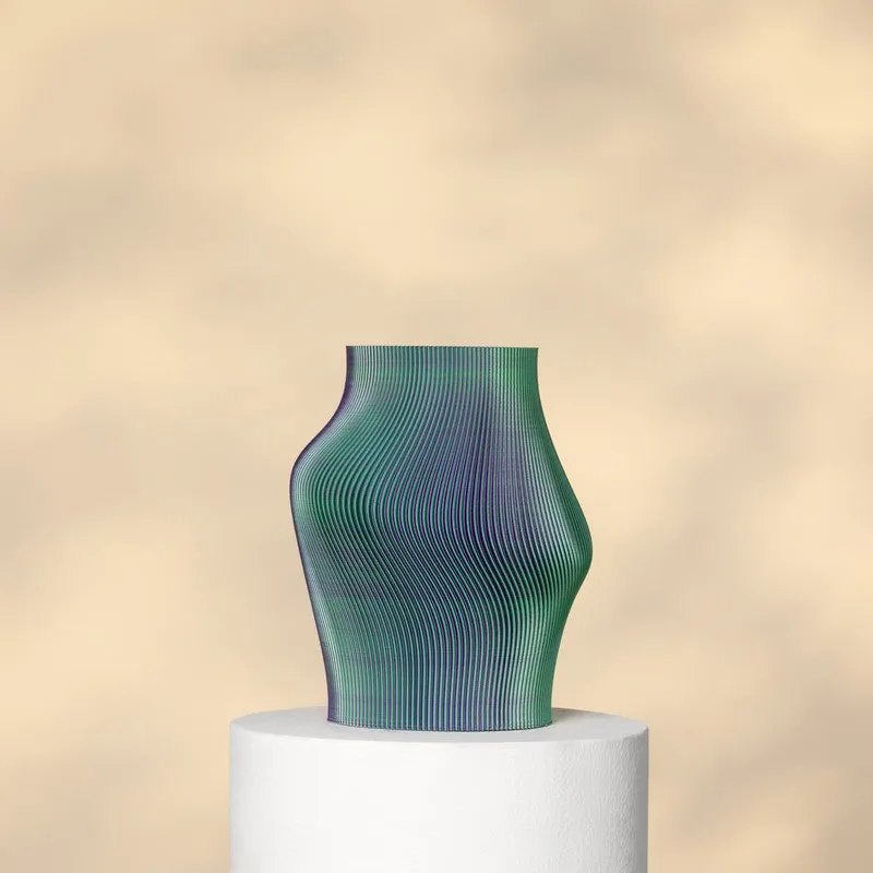 Fig Living Muse Vase GP (3d Printed) - Two Piece Set media 6