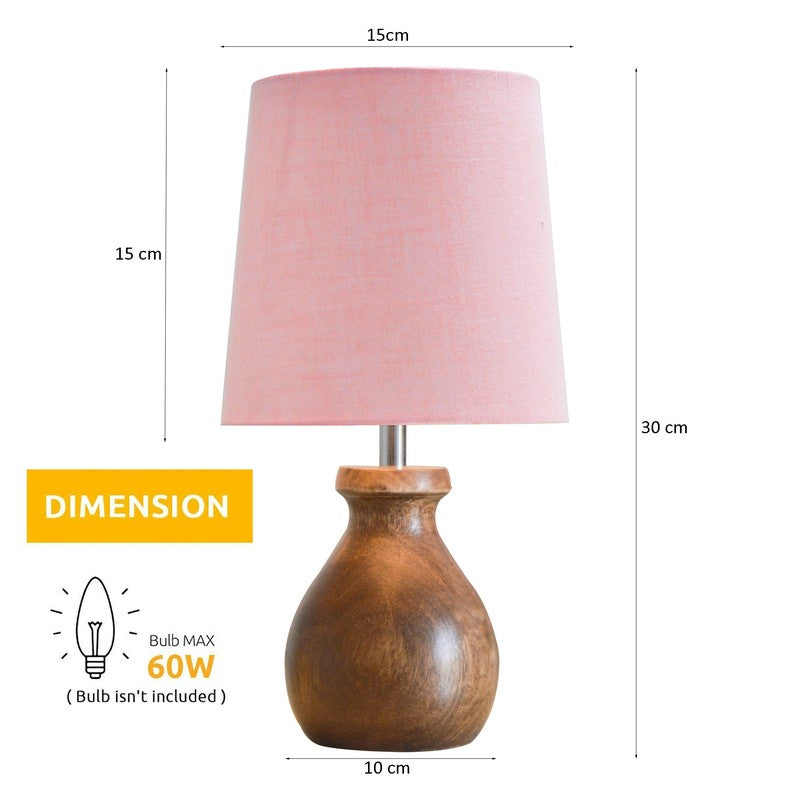 MonoEcho Wooden Table Lamp media 10
