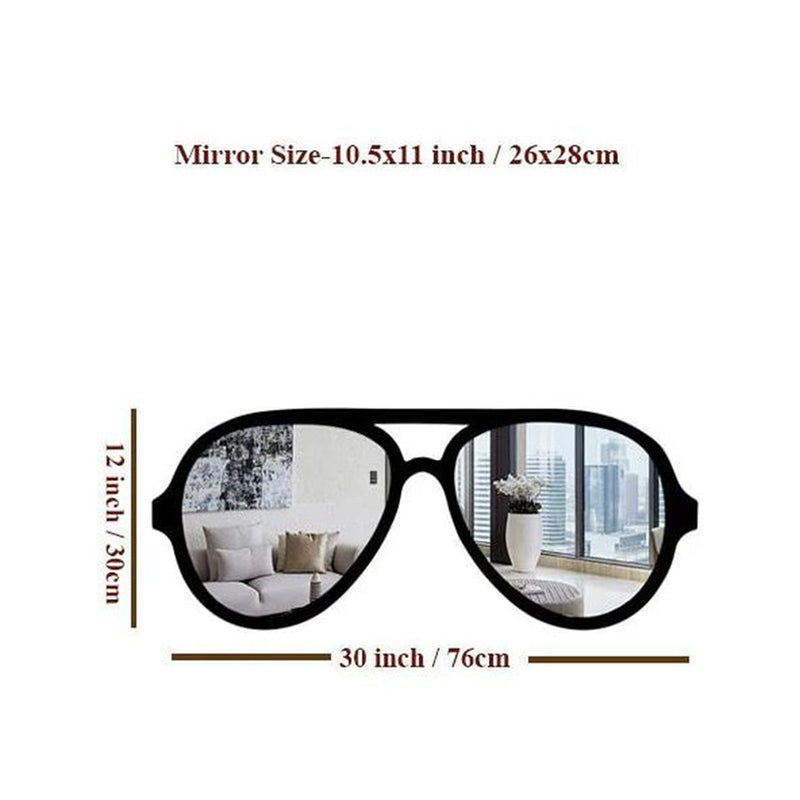 Mirrored Sunglasses Wall Mirror media 7