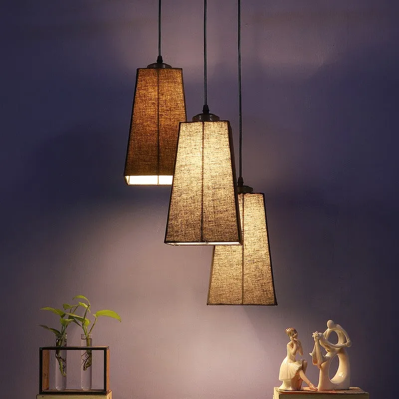 Shadowlux Triple Metal Ceiling Lamp - Black media 1