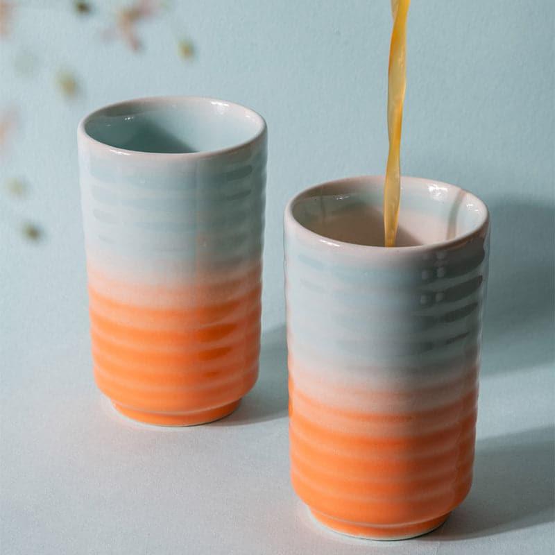 Melva Ribbed Tumbler - Set Of Two