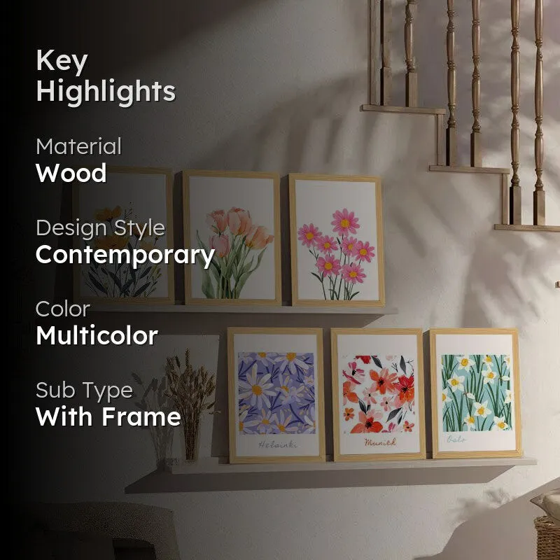 Zaki Flora Wall Art - Set Of Six media 2