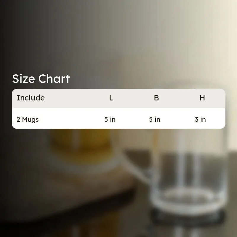 Ozias Beer Mug (350 ML) - Set Of Two media 7