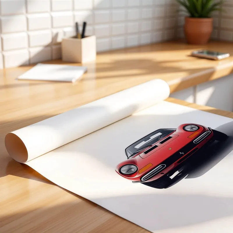 Ferrari Wall Poster - Red media 4