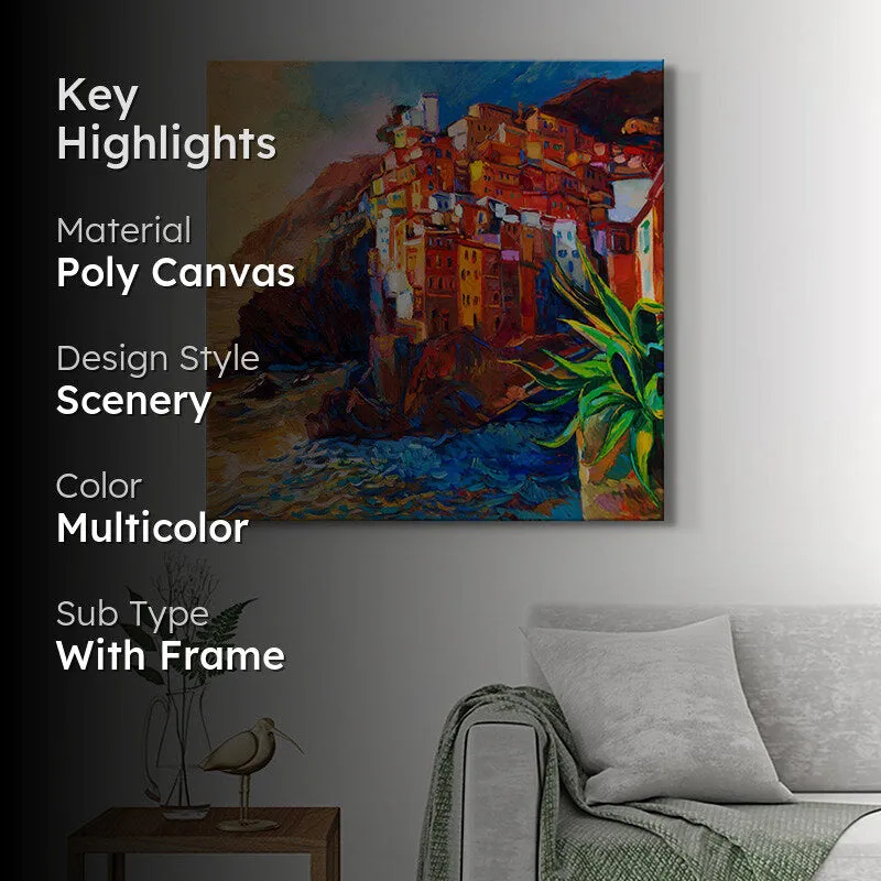 Seaside Serenity Wall Painting media 2