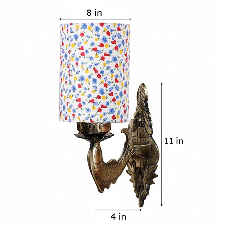 Ziada Stiva Color Spash Fabric & Metal Wall Lamp media 6