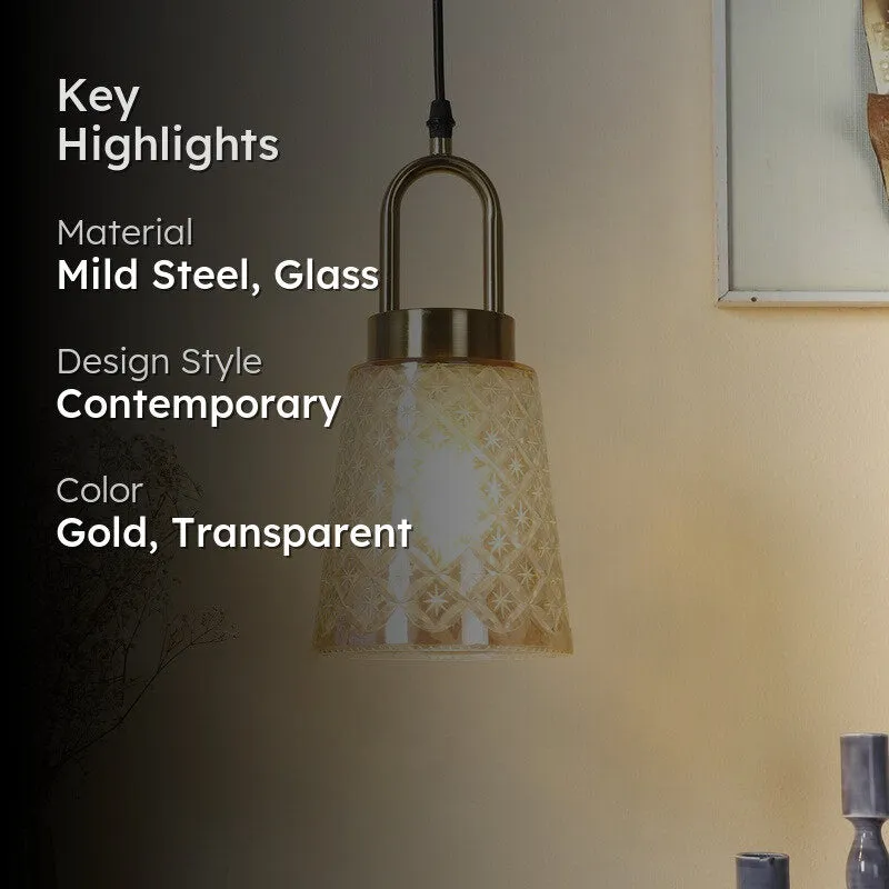 Aveline Elegant Glass Pendant Lamp media 2