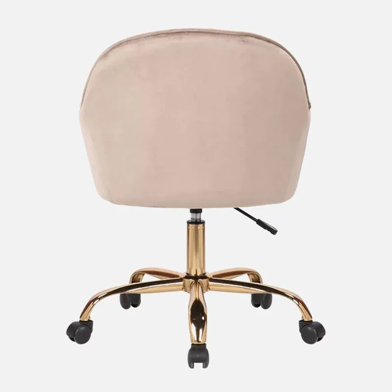 Chairon Metal Office Chair - Brown media 6