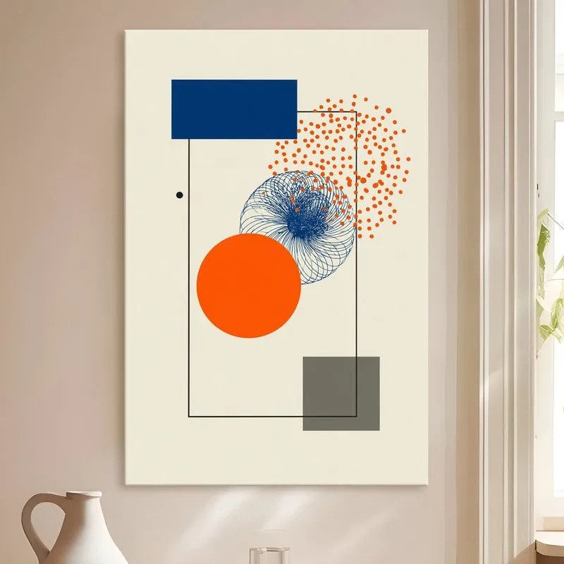 Subtle Form Abstract Canvas Wall Art media 4