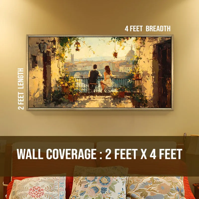 Still Affection Canvas Wall Painting With Frame media 8