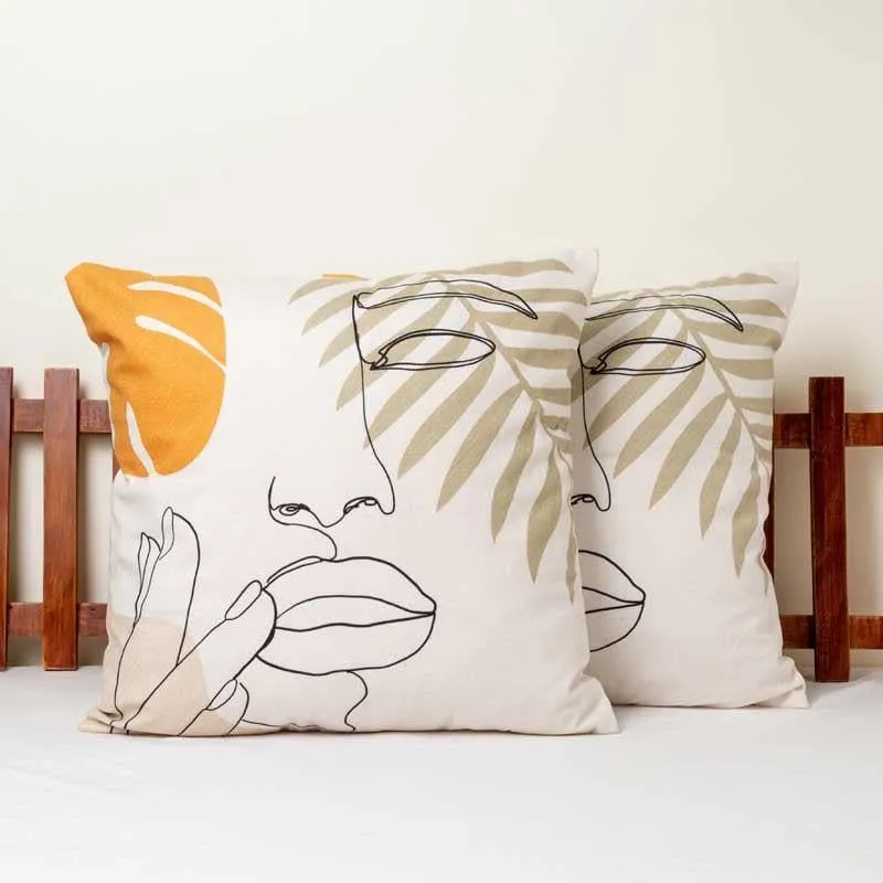 Lost in Dreams Printed Cushion Cover media 3