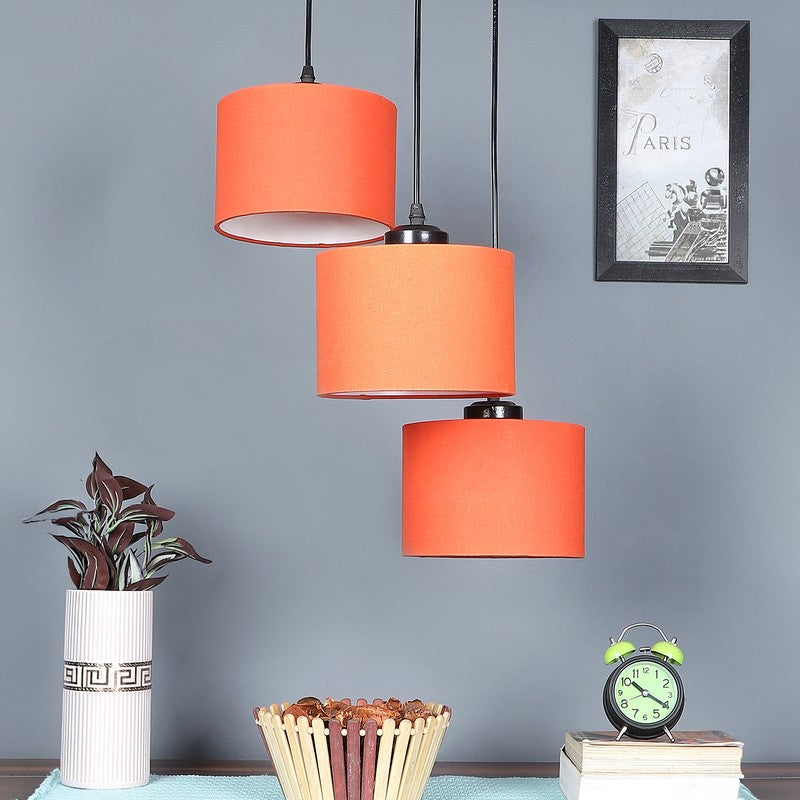 Lumera Drift Metal Ceiling Lamp - Orange media 3