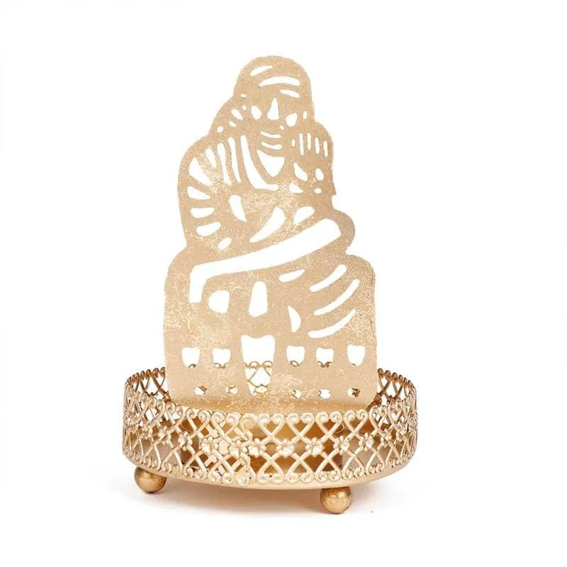 Sai Baba Shadow Tealight Holder media 4
