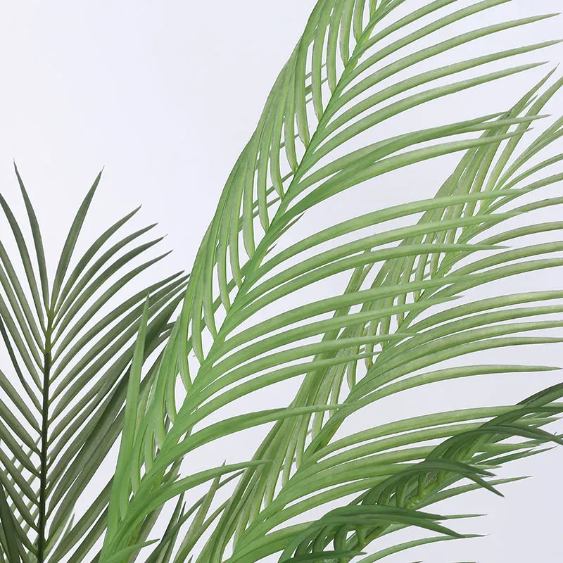 Palma Artificial Areca Palm With Black Plastic Pot - 5 Feet media 5