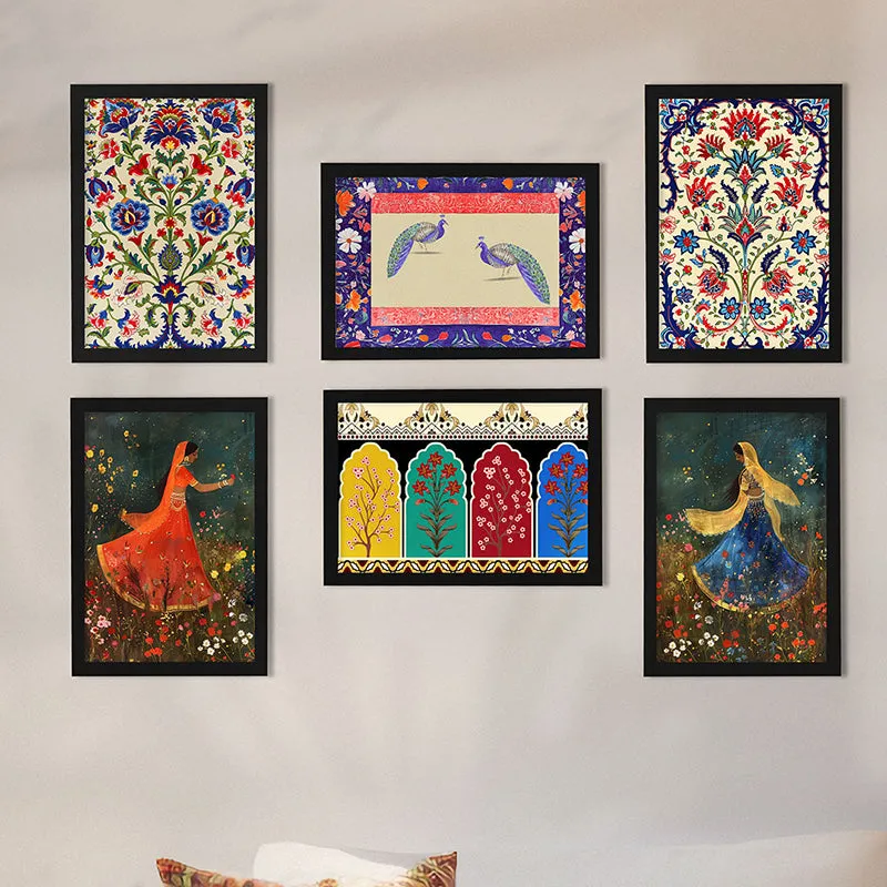 Ottoman Dreams Wall Art - Set Of Six media 4
