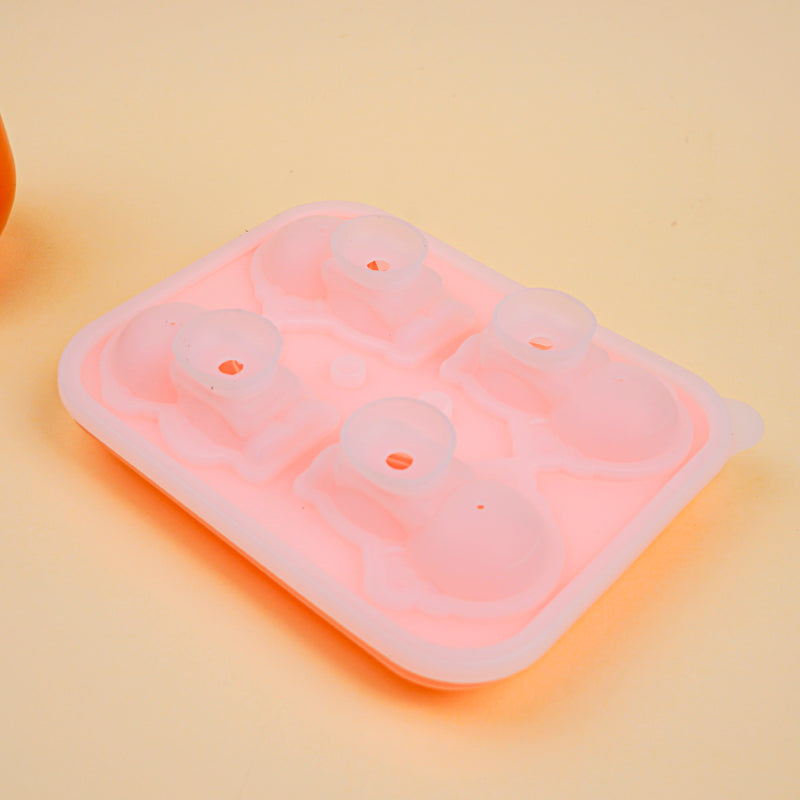 Astronaut Silicone Ice Cube Mould - Peach media 6