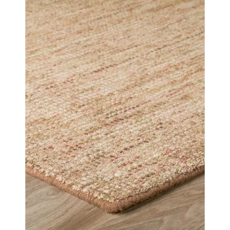 Thread Tale Hand Woven Wool Rug - Brown media 7