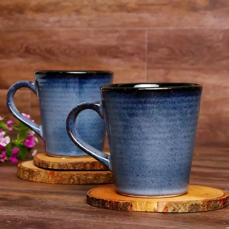 Koda Ceramic Tea Cup (240 mL Each) - Set of Two media 1