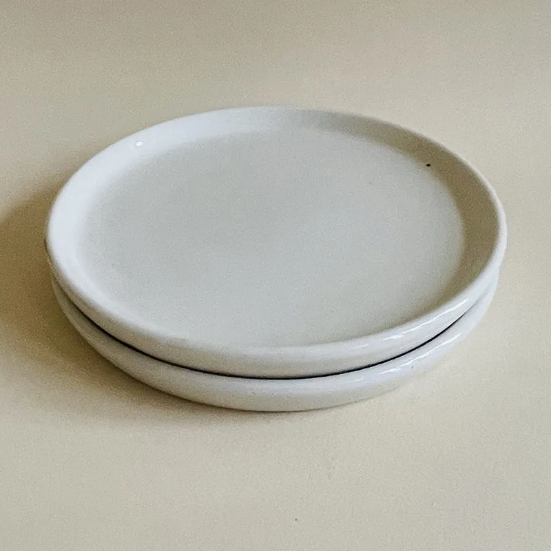 Aurale Ceramic Quarter Plate (White) - Set Of Two media 4
