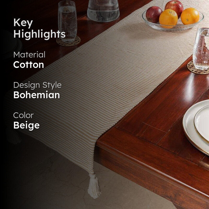 Coshima Cotton Table Runner media 2